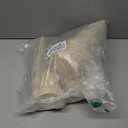 5 Pieces Christmas Velvet Trees Set Modern Christmas Decor 4 Szies Christmas Velvet Cone Trees Table Decoration Winter Decoration for Entryway Mantle Farmhouse (Creamy White)