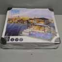 Flever Dollhouse Miniature DIY House Kit Manual Creative with Furniture for Romantic Artwork Gift (Perfect Time Apartment)