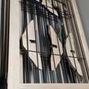 unipaws 132" Extra Wide Dog Gate and Pet Playpen, Free Standing Tall Fence with Walk Through Door, Barriers for Home, Use as Indoor Dogs Cats Pen, Rabbit Pen, Nature