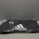 adidas Unisex Defender 4.0 Gym Duffel Bag for Men and Women, Black/White, Large (110L)