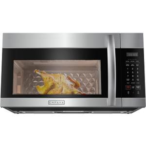 Empava Over the Range Microwave Oven with Screen Touch Control, 1000 Watts, 300 CFM Venting and Sensor Cooking in Stainless Steel, EMPV-30OTR01, Silver