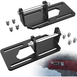 IRENPORU LS Swap Motor Mount Compatible with 19731998 Square Body / OBS Chevy GMC Truck 2WD,4WD LS Engine Swap Mount Adjustable Swap Motor Conversion Bracket for C10 C/K 1500