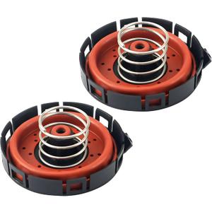 2pcs Crankcase Vent Valve PCV Pressure Regulating Valve Covers for BMW 545i 2004-2005, 550i 2006-2010, 645Ci 2004-2005, 650i 2006-2010, 745i/Li 2002-2005, 750i/Li 2006-2008, X5 2004-2010