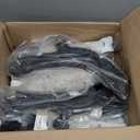 SCITOO 10pcs Front Suspension Kit Lower Control Arm with Ball Joint fit 2015-2018 for Chevy City Express 2013-2019 for Nissan Sentra NV200 with Outer Inner Tie Rod Steering Boot Sway Bar Link