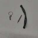 Glasses Frame Replacement Temple Arm 8mm Eyeglasses Repair Eyewear TR90 Arms Screws and 3-in-1 Screwdriver (Convex Single Teeth 1.2mm)
