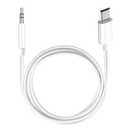 USB C to 3.5mm Audio Aux Jack Cable,3.3 ft, aux Cord for iPhone,Type C to 3.5mm Aux Headphone Stereo Cord Car Cable Compatible with iPhone 15/15 Pro Max, Samsung Galaxy S23 S22 Note 20(White)