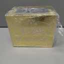 Vesici Acrylic Tips Jar for Bartender, 6 x 4 x 5 Inch, Wall Mounted Tip Box Bucket Plastic Donation Raffle Cash Box for Bartender Bars Restaurants Musicians Driver Money Storage(Gold)