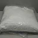 BHZ Throw Pillows 20x20 Euro Pillow Inserts Set of 2, Down Feather Alternative Pillow Inserts, Decorative Soft Large Square White Throw Pillows Insert for Couch Bed Dorm Sofa with Breathable Cover