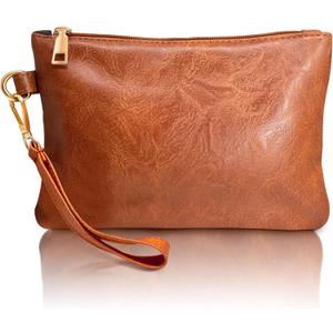 K.E.J. Clutch Purses for Women Wallet Wristlet Small Wallet Purses Clutch Handbags Zipper Purse for Ladies Women Gifts
