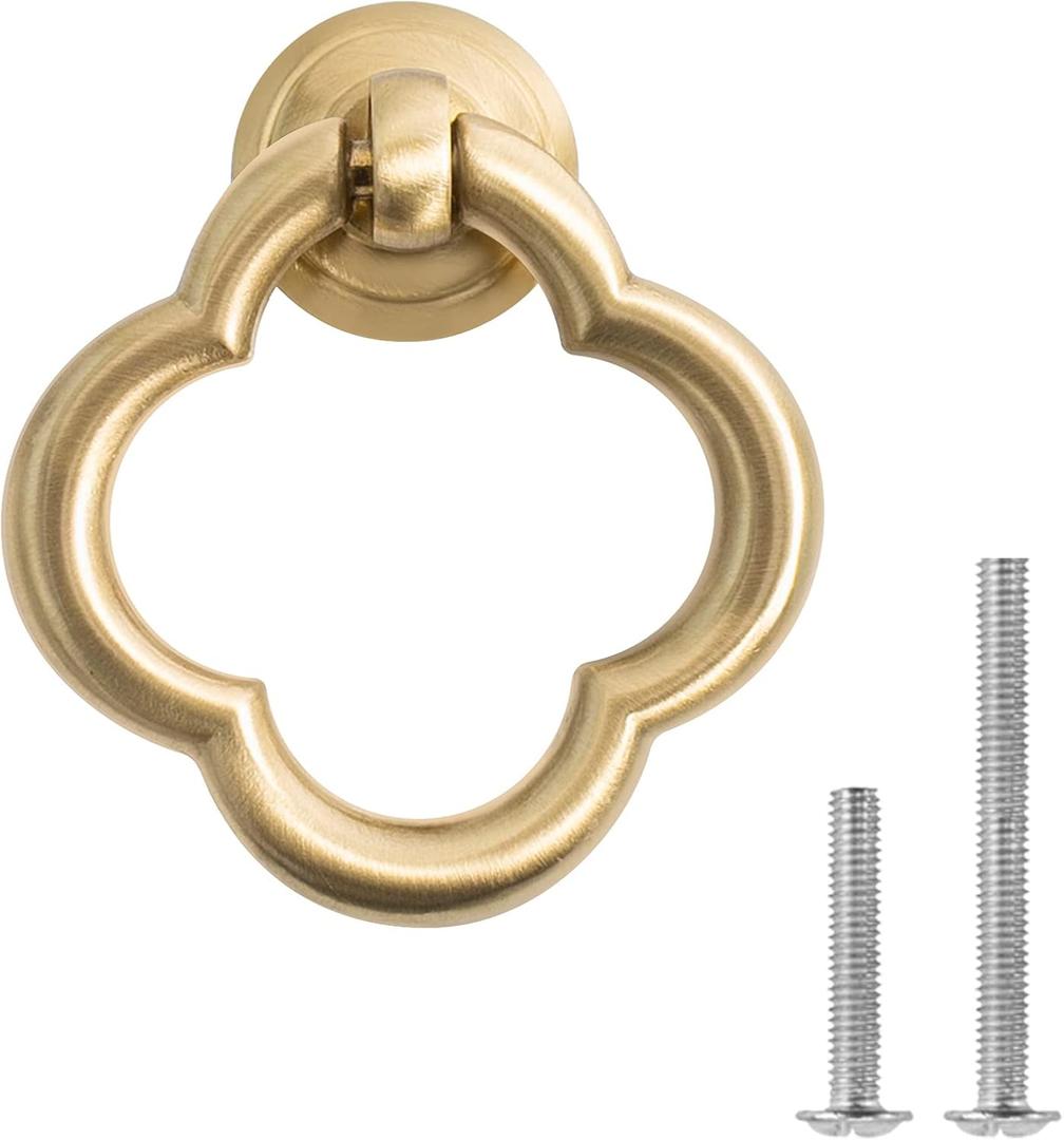 8 Pack Cupboard Knobs Cabinet Knobs Drawer knobs, Zinc Alloy Gold Knobs for Dresser, Cupboard Knobs for Kitchen, Bathroom