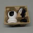 Tapo 2K Indoor Pan/Tilt Wired Security Camera - Works as a Baby Monitor & Pet Camera, Motion Detection, 2-Way Audio, Siren, Night Vision, Subscription-Free Local Storage or Optional Cloud, C210 (White)