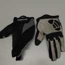 ROCKBROS Cycling Gloves for Men Women - Breathable Gel Pad Road Mountain Bike Gloves - Touch Screen Anti-Slip MTB Gloves for Cycling Workout Outdoor Sports (Medium, Full Black)