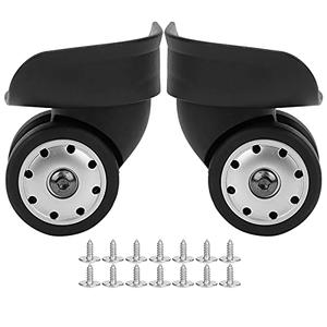 Teror A88 Multi-Hole Wheel,2Pcs A88 Small Black Trolley Suitcase Casters Universal Wheel Replacement Outdoor