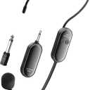 Wireless Microphone Headset, 2.4G Head Microphones System, USB-C Charging, 100ft Range, Mic for Speakers Voice Amplifier PA System Teaching Fitness Instructor Tour Guide