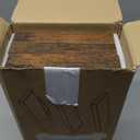 BAYKA Floating Shelves Bathroom for Wall  Shelf Over Toilet Farmhouse Rustic Wood for Bedroom, Kitchen, or Living Room Decor Organization, Christmas Decor Shelves  Rustic Brown, Set of 3 (15.7inches)