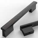 Asidrama 10 Pack 5 Inch(128mm) Oil Rubbed Bronze Cabinet Pulls Kitchen Cabinet Handles Cabinet Pulls Cabinet Hardware for Cupboard Drawer