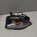 IRONDAY Steam Iron for Clothes with LCD Screen, 1700W Iron NonStick Ceramic Soleplate, Auto Shutoff, SelfCleaning, AntiDrip, Steam Burst, Spray Mist 10.14oz Water Tank Ironing Clothes for Home,Grey