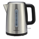 Amazon Basics Electric Stainless Steel Kettle for Tea and Coffee, BPA-Free, Fast Boiling, Auto Shut-Off, Boil-Dry Protection, 1.7 Liter, 1500W, Black and Silver