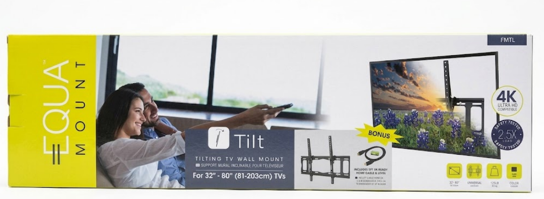 Equa Mount Tilting TV Wall Mount For 32” - 80” TVs Model: FMFL