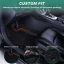 Floor Mats for 2018-2023 Toyota Tacoma Double Cab(Automatic Only)