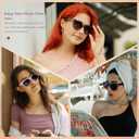 EASY READ 2 Pack Bifocal Reading Sunglasses for Women,Trendy Sunglasses Readers UV400 Protection