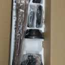 Outdoor Ceiling Fan with Light: 52 Inch 3 Blade Outdoor Fans for Patios - Modern Walnut Ceiling Fan with Dimmable Light Remote Control Ultra Quiet Reversible DC Motor Timer