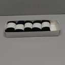 FITRELL 5 Pack Men's Athletic Ankle Socks Cushioned Sports Running Socks 7-9/9-12/12-15 (Black)