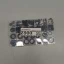 360 Pcs O Ring Assortment Kit, Rubber Washer Orings, Black 24 Sizes Pressure Washer O Ring Kit for Faucet, Hose, Automotive, Air Gas Plumbing Sealing Repair O Rings