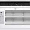Midea 5,000 BTU EasyCool Window Air Conditioner - Cool up to 150 Sq. Ft. with Easy-to-Use Mechanical Controls and Reusable Filter, Perfect for Small Bedroom, Living Room, Home Office