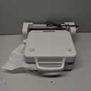 Bella 10"x 20" Ceramic Fold-n-Store Dual Temp Griddle, Fits-anywhere Kitchenware, EverGood Ceramic Nonstick Coating, 2 Temperature Zones up to 400F, Dishwasher Safe Drip Tray, 1500 Watt, Oatmilk