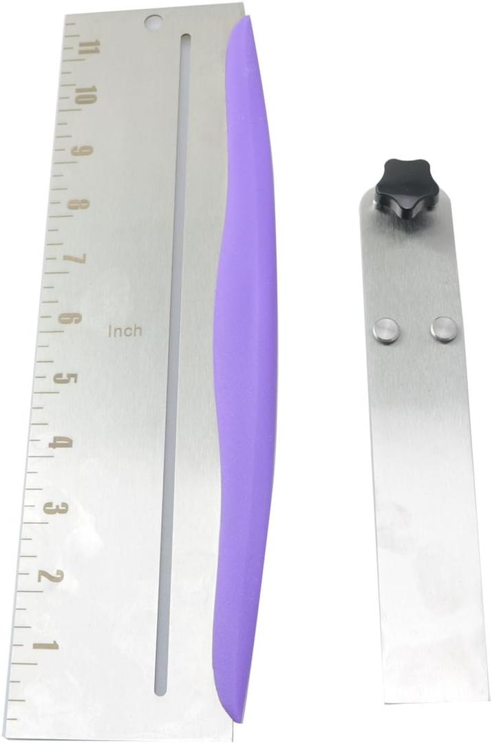 Buttercream Spatula Stainless Steel Adjustable Height With Scale Cake Spatula Decorating Tool