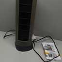 Lasko Oscillating Digital Ceramic Tower Heater for Home with Adjustable Thermostat, Timer and Remote Control, 23 Inches, 1500W, Silver, 755320