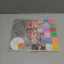 leitait Girls Toys Bracelet Making Kit - 3000pcs Charm Jewelry Making Kit Supplies,Easter Basket Stuffers,Unicorn/Mermaid Crafts Birthday Gifts for Girls Ages 5 6 7 8 9 10 11 12 Years Old