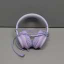 rockpapa L22 Wired Headphones for Kids Girls Boys Women with Microphone, Foldable Stereo 3.5mm Corded Headphones for School Classroom Chromebooks Computer Laptop Phone Airplane (Purple)