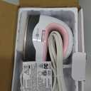 HTVRONT Heat Press Mini Heat Press Machine, Small Heat Press Portable Iron Press Machine for T Shirts, Hats, Heating Transfer Projects (Pink)