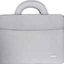 amCase Chromebook Case Travel/Carry Sleeve with Handle-Black (11.6 to 12 inch, Grey)