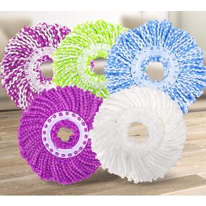 5 Replacement Mop Micro Head Refill for 360 Spin Magic Mop-Microfiber Replacement Mop Head-Round Shape Standard Size