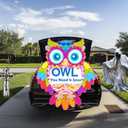 Halloween Trunk Or Treat Car Decorations Kit, Owl Christian Trunk or Treat Car Decorations Kit for Suv Archway Garage Door Halloween party decorations Religious