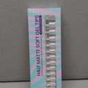 BTArtbox Extra Short Almond Nail Tips - 320pcs Half Matte Soft Gel Tips, Acrylic Pre-Shaped Fake Nails, Clear Ultra Fit & Natural False Nails for Nail Art, 16 Sizes