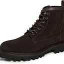 BOSS Women's Jul Suede Lace Up Boot, US 7