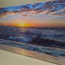Lapremoly Large Wall Art For Living Room Canvas Wall Decor For Office Bedroom Wall Decorations Blue Ocean Beach Wall Painting Sunny Sea View Wave Wall Pictures Artwork Hotel Home Decor 30" X 60"