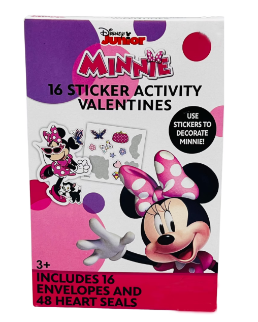 Exchange Cards Sticker Activiti Minnie 2 Pack