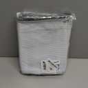 SUNEE Plastic Mesh Zipper Pouch 9.2x12.5 in (Black, 18 Packs),Extra Large Water-Resistant Zip Bag for School Office Supplies, Puzzles & Games Organizing Storage