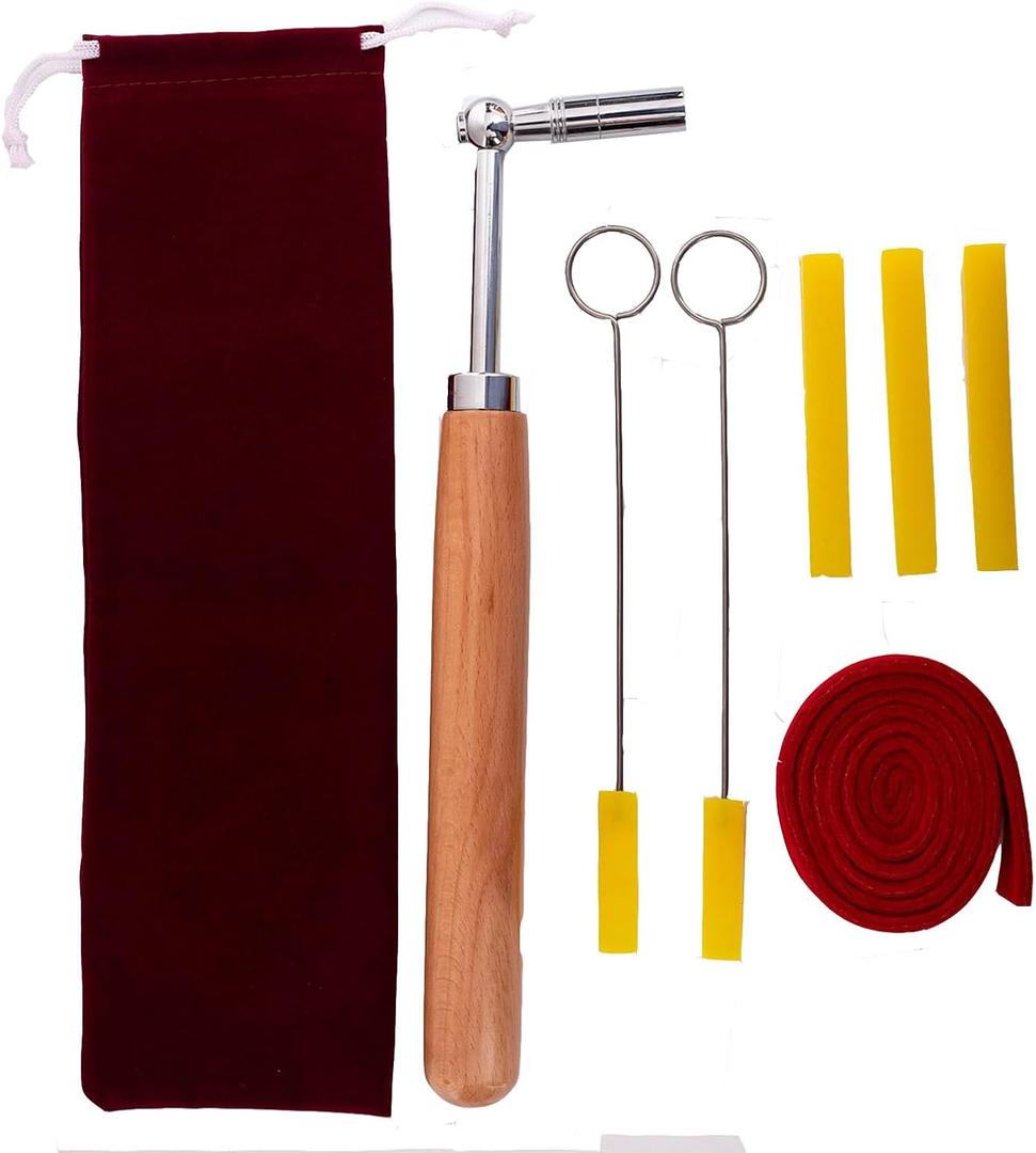 Professional Piano Tuning Kit Piano Tuning Hammer and Mute kit Piano tuning kit 8 pieces