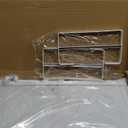 Monitor Stand with drawer, 2-Tier Monitor Stand Riser for desk with Phone Holder and Cable Management - Desk setup, Laptop Printer, Desk Organizer Stand, for Home & Office, White