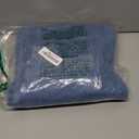 THUNDER STAR Womens High Waisted Wide Leg Jeans Stretchy Distressed Denim Pants Light Blue M