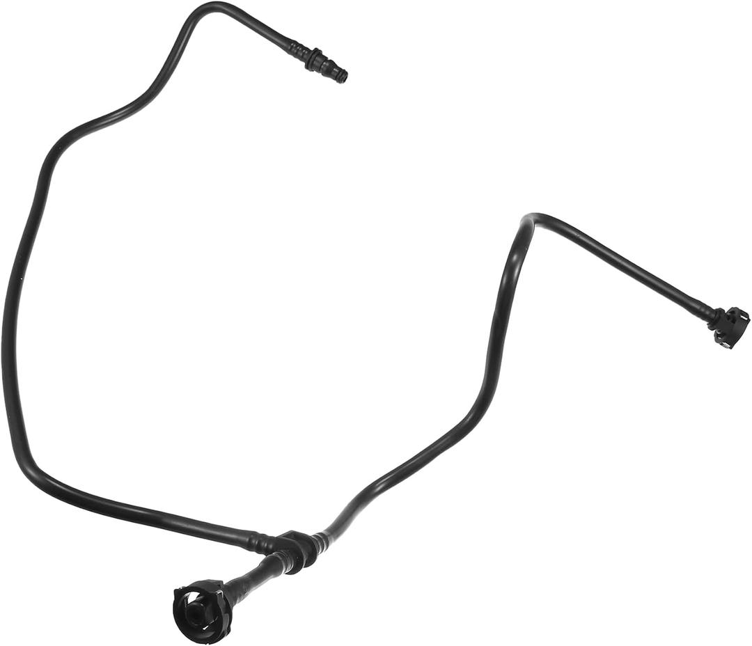 X AUTOHAUX 166-500-02-91 166-500-10-91 Coolant Breather Pipe Radiator Overflow Hose for Mercedes-Benz GL450 GL550 GLS550 ML550 ML63 2012-2019 Expansion Tank Hose Coolant Recovery Line