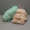 AIKASY Elegant Lace Princess 4-Poster Bed Canopy Mosquito Net - Romantic Wedding Bridal Bedroom Decor, Kids Room Bed Curtain for Women Adults - (White1,King)