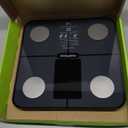 Smart Scale for Body Weight  Large Display Digital Scales with BMI, Body Fat, Muscle Mass, Professional Accurate to 0.05lb Bathroom Scales with Bluetooth APP Body Metrics (4-electrode, Black)