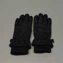 Boao Kids Winter Ski Gloves Waterproof Warm Snow Mittens Full Finger Gloves for Toddlers Infants (1 - 3 Years, Pure Black)